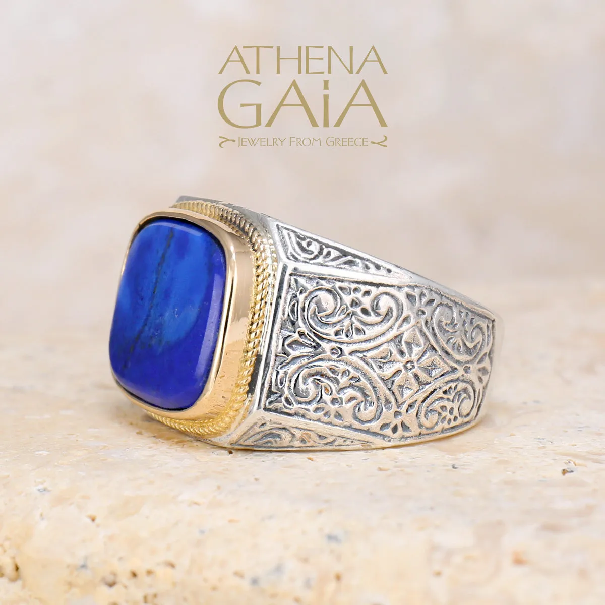 Flat Faced Club Ring