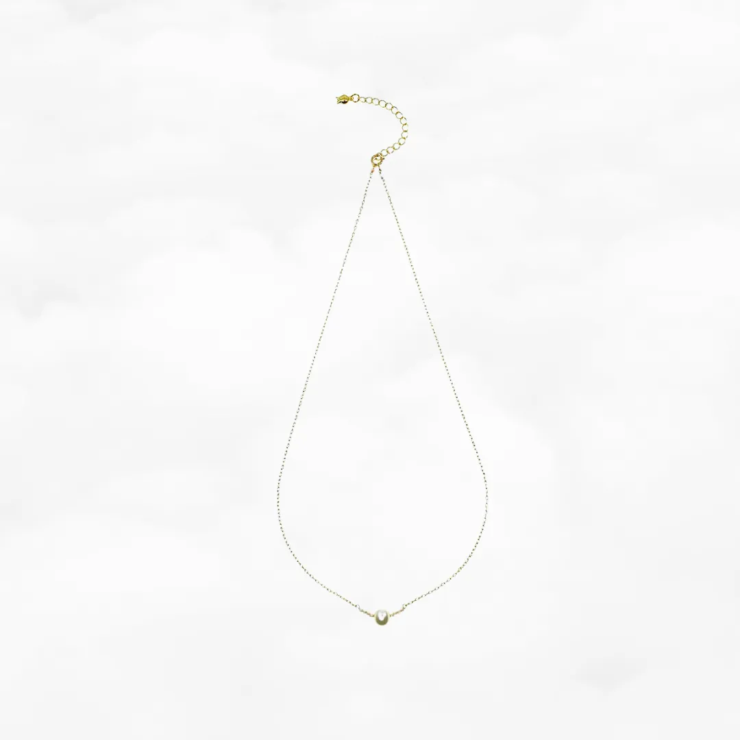 Floating Pearl Necklace