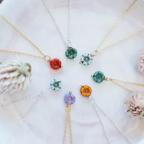 Flower Power Dainty Flower Necklace