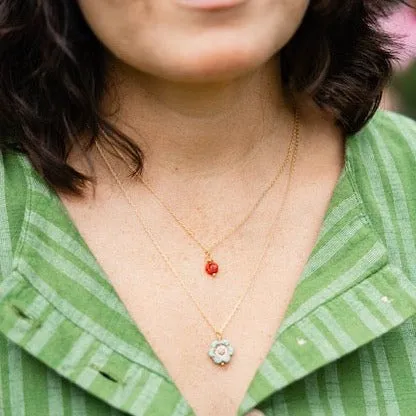 Flower Power Dainty Flower Necklace