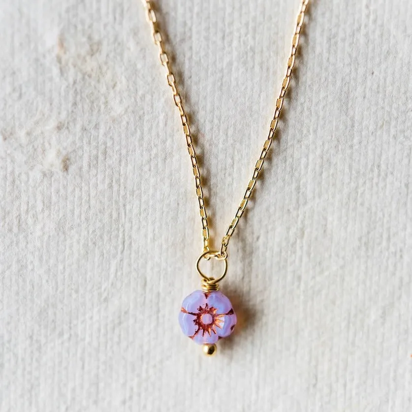Flower Power Dainty Flower Necklace