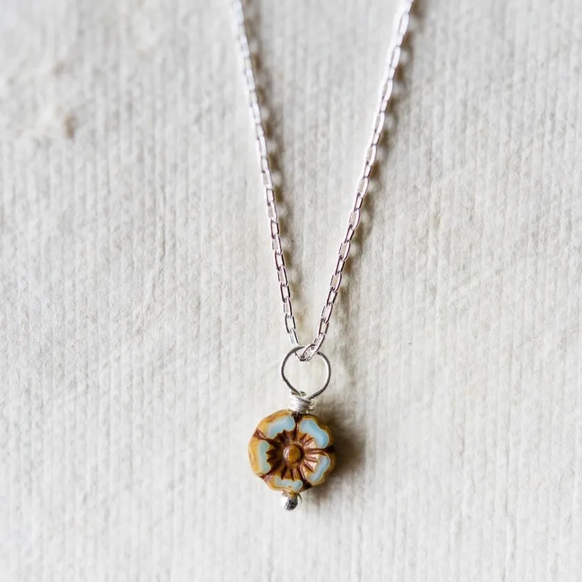 Flower Power Dainty Flower Necklace