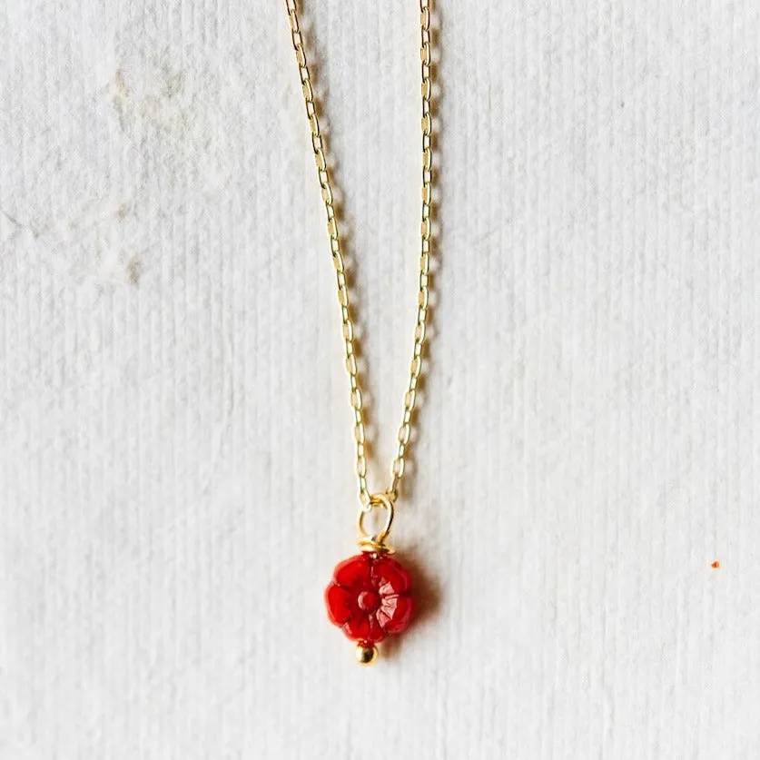 Flower Power Dainty Flower Necklace