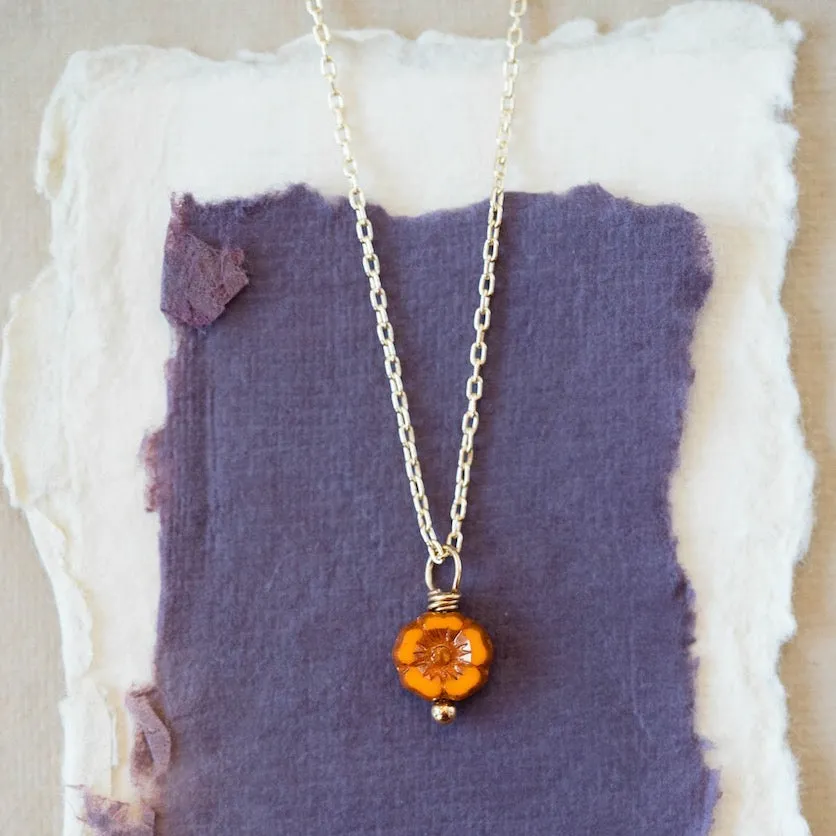Flower Power Dainty Flower Necklace