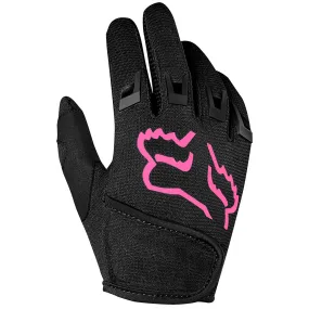 Fox Racing  Kids Dirtpaw Gloves Secure Fit Touchscreen Compatible Black Pink
