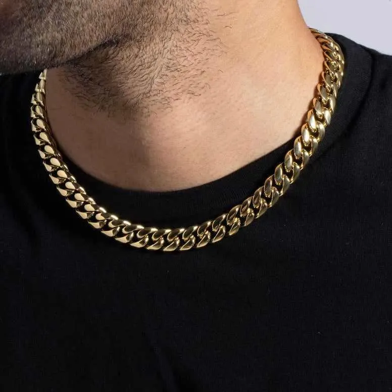 GLD Signature Cuban Chain   Bracelet Bundle with Diamond Club Card