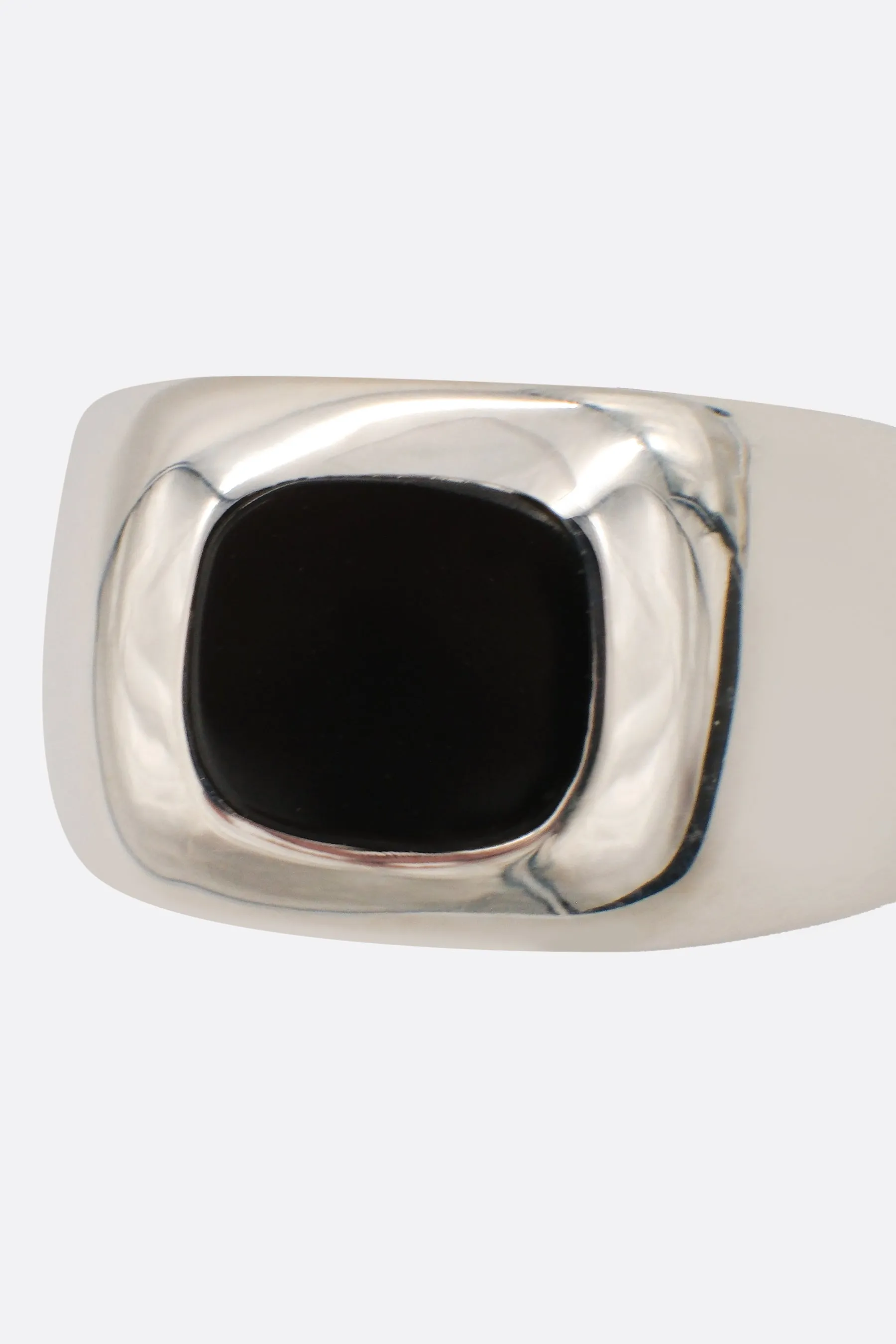 Godfather sterling silver signet ring
