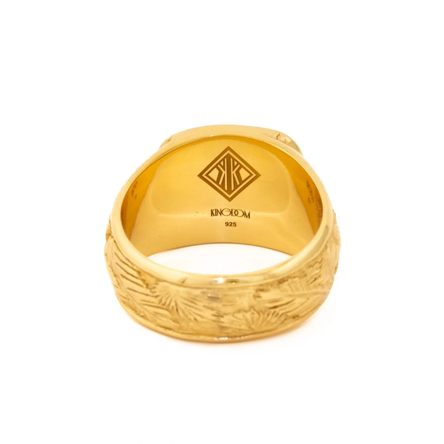 Gold "King of the Jungle" Signet