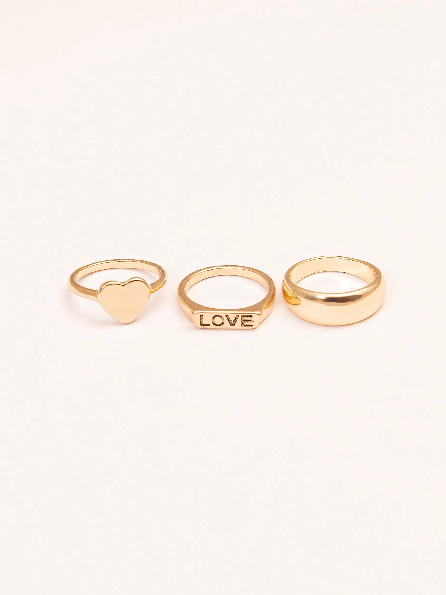Golden Rings Set