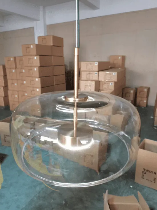 Goodomu Glass Domes Pendant Lamp