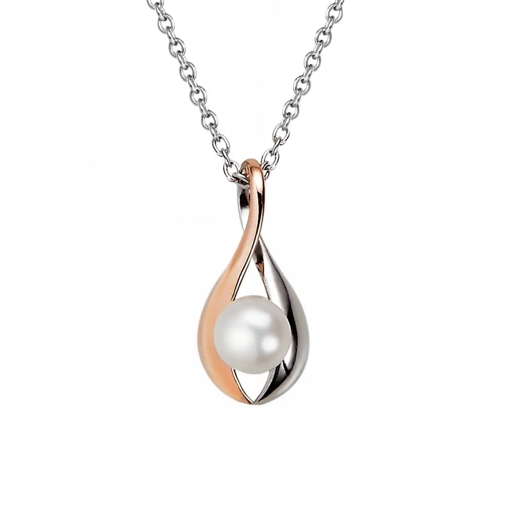 Jersey Pearl Camrose Wrap Pearl Pendant 1794717