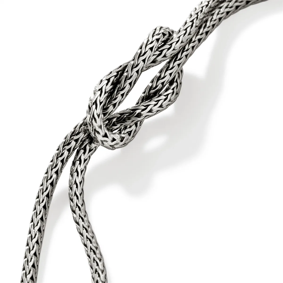 John Hardy Classic Chain Sterling Silver Manah 1.8mm Chain Double Row Bracelet