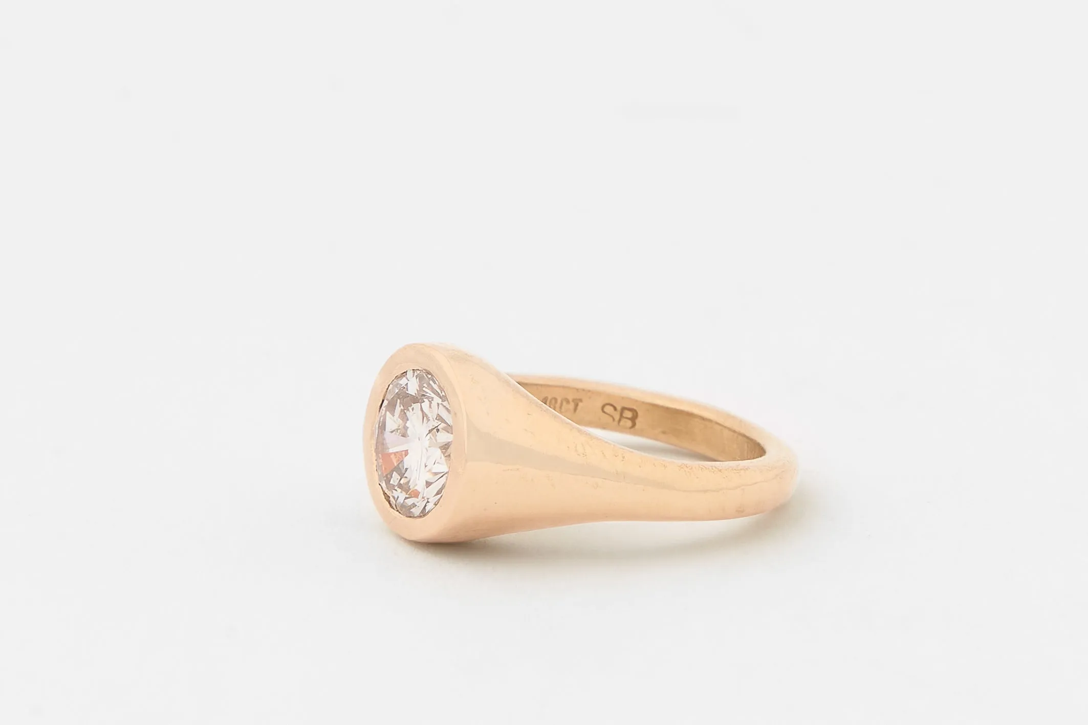 Jumbo diamond ring