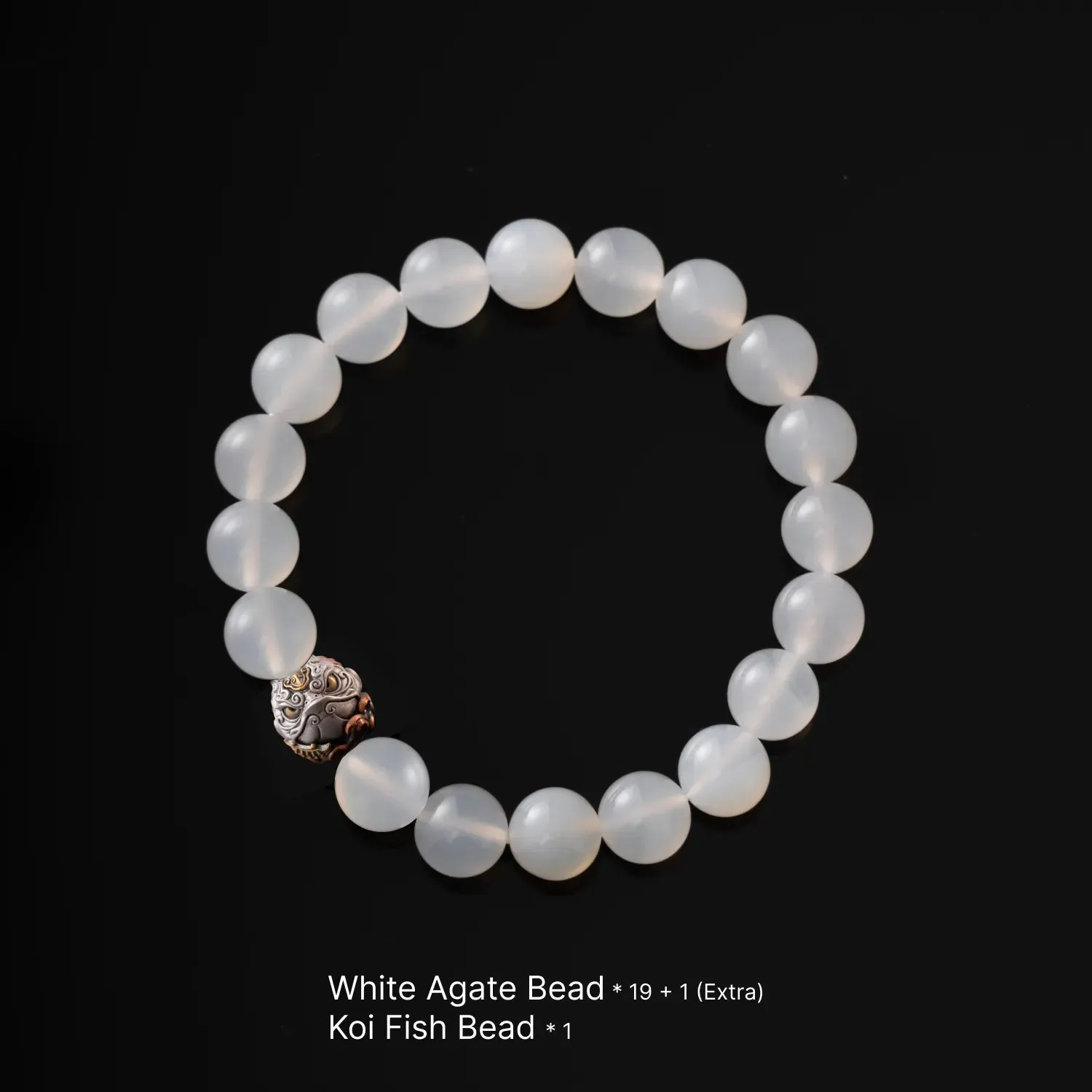 Koi Fish Bead Bracelet
