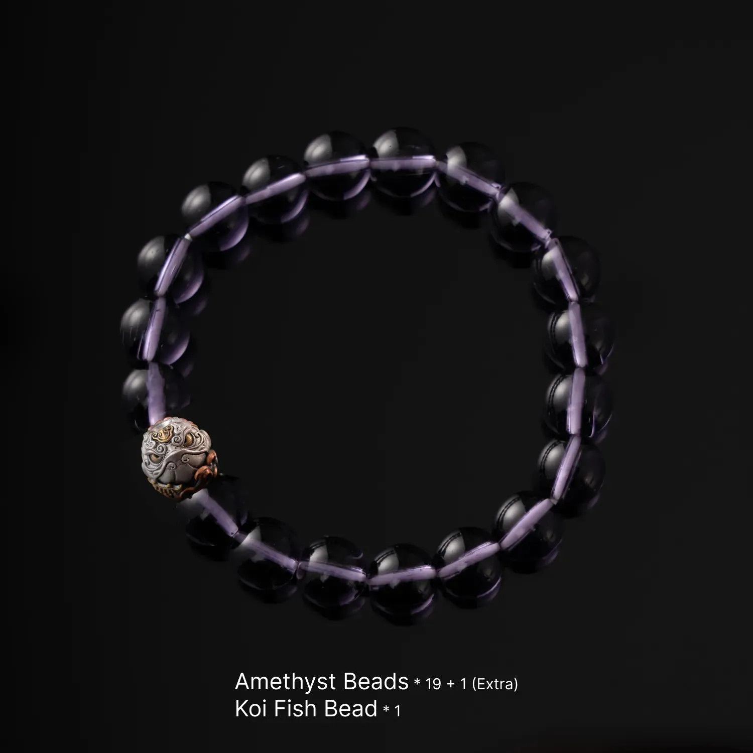 Koi Fish Bead Bracelet
