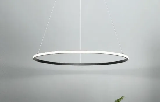 Lanuka Modern Minimalist Round Ring Pendant Lamp