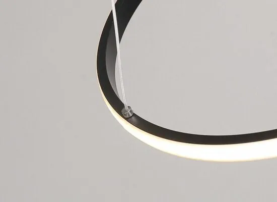 Lanuka Modern Minimalist Round Ring Pendant Lamp