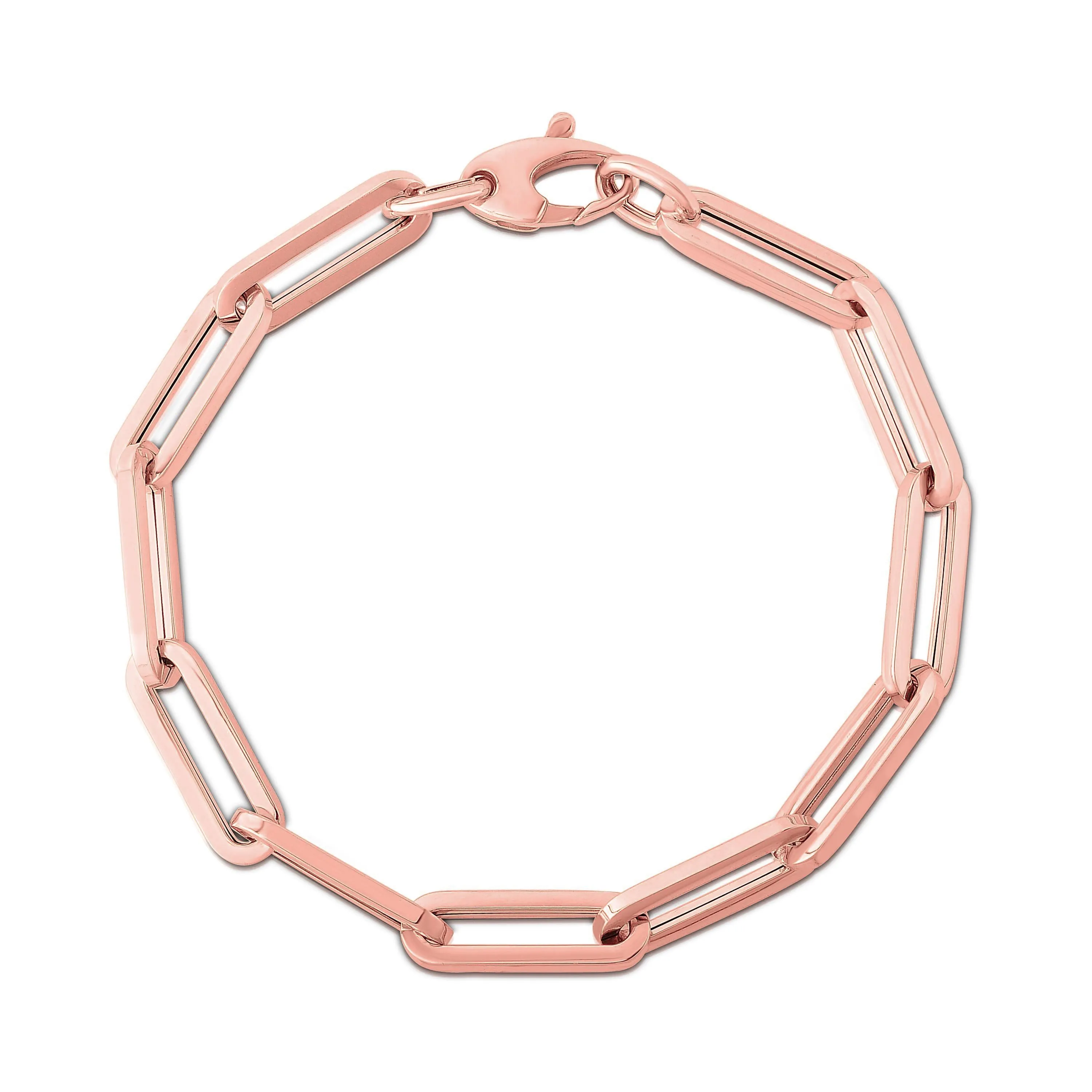 Large Link Paperclip Bracelet