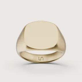 Legacy Cushion Signet Ring