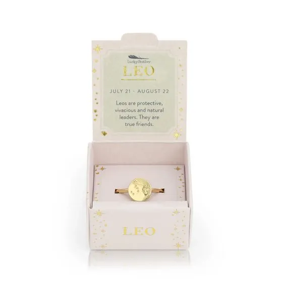 Leo Signet Ring