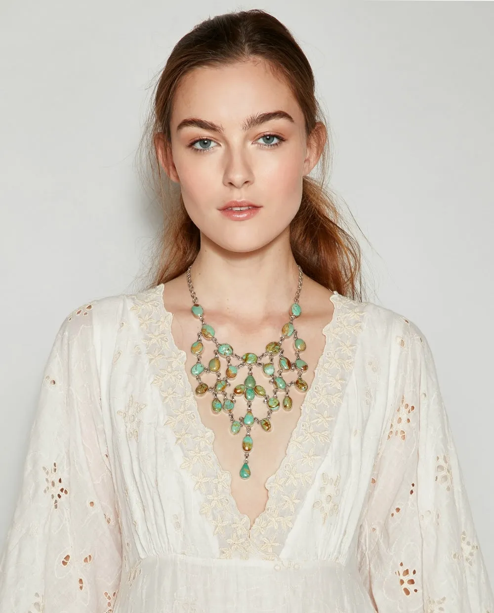 LONG AGO AND FAR AWAY TURQUOISE NECKLACE