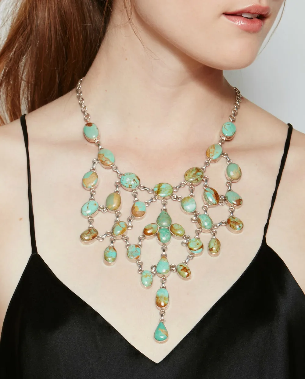 LONG AGO AND FAR AWAY TURQUOISE NECKLACE