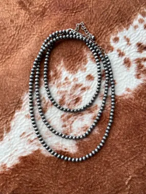 Long Boho Beaded Necklace