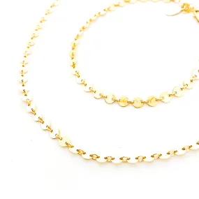 Luna Disc Chain Jewelry Set | 14K Gold-Filled | Set Of 2