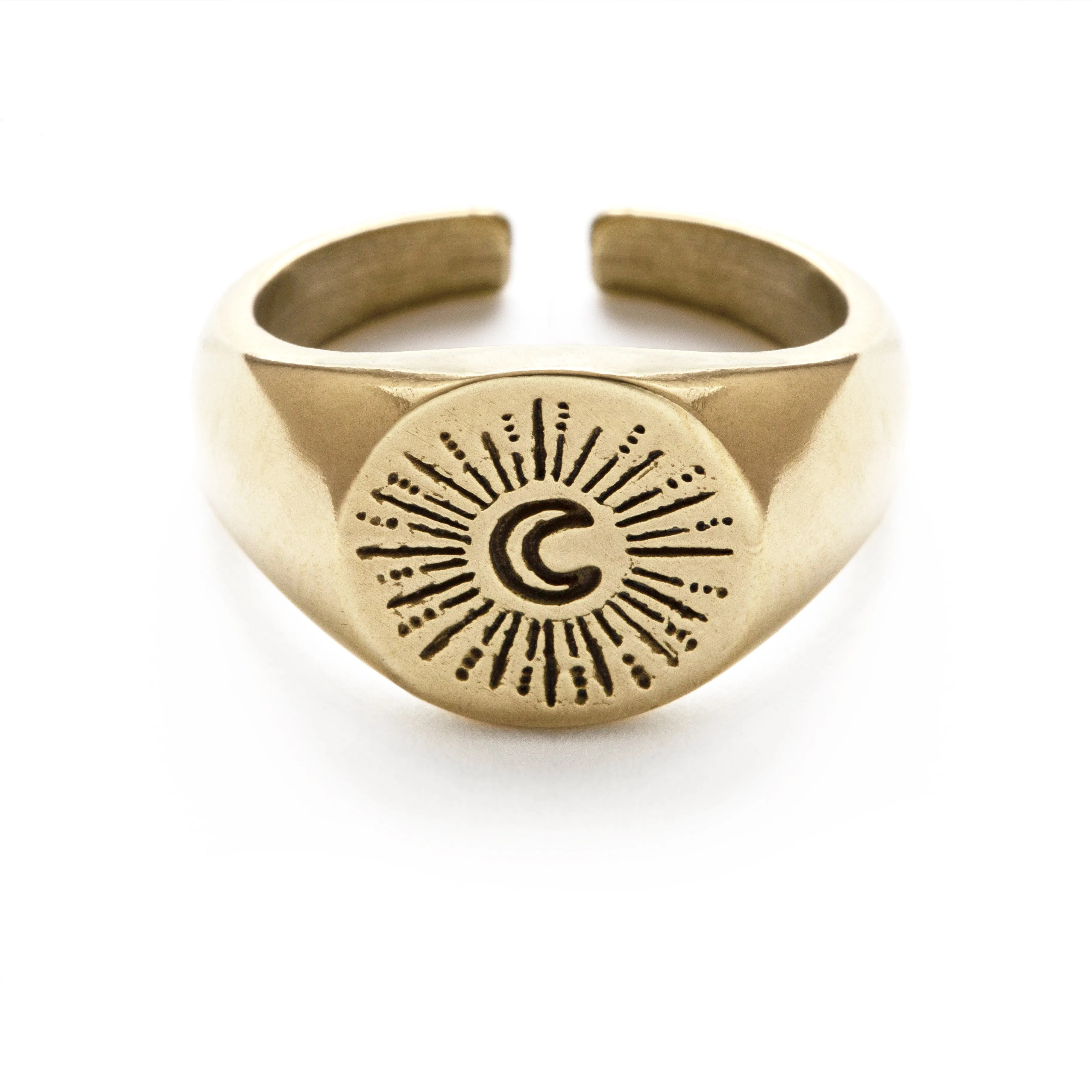 Luz de Luna Signet Ring