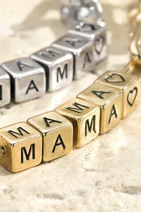 Mama Letter Bracelets