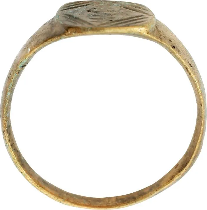 MEDIEVAL EUROPEAN RING C.900-1200 AD SIZE 10