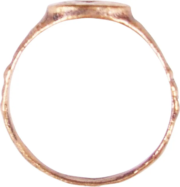 MEDIEVAL MAN’S RING C.1300-1500, SIZE 14 ¼