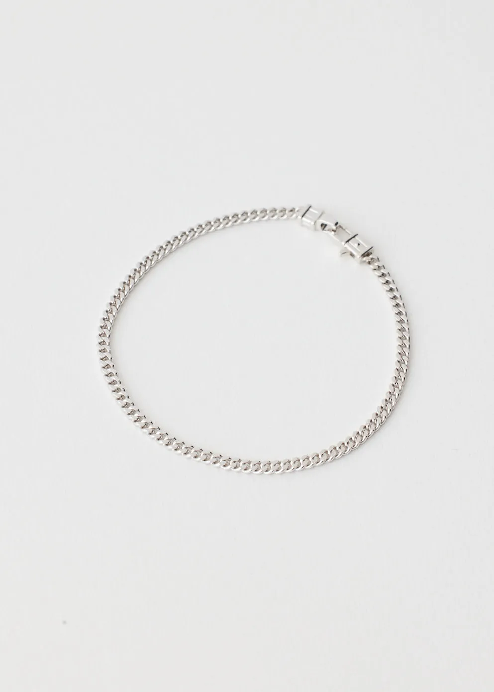 Medium Curb Chain Bracelet 7"
