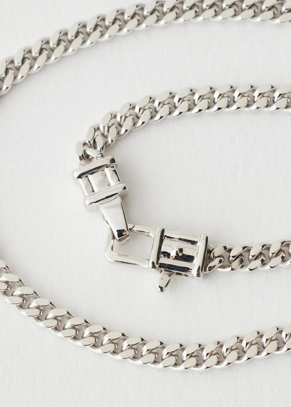 Medium Curb Chain Bracelet 7"