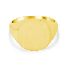 Men's Square Signet Ring - Medium
