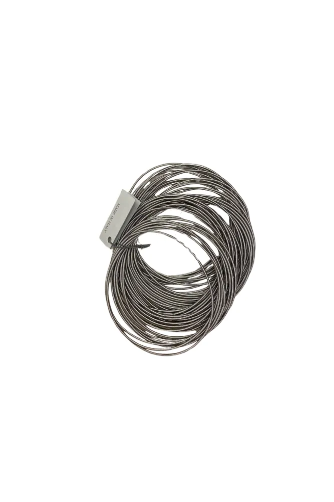 Molla Stainless Steel Elasticated Bracelet Stack