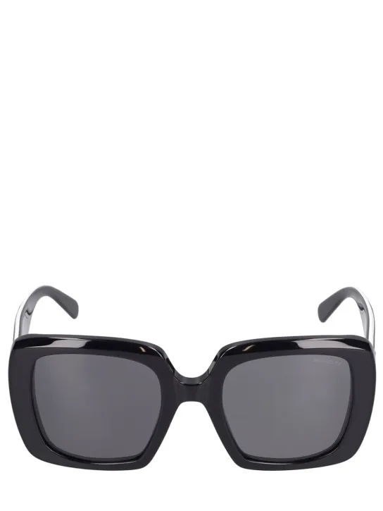 Moncler   Blanche squared acetate sunglasses 
