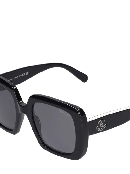 Moncler   Blanche squared acetate sunglasses 