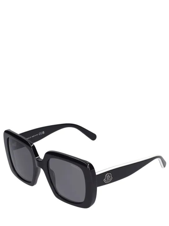 Moncler   Blanche squared acetate sunglasses 
