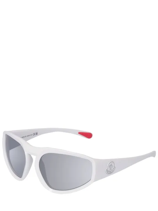 Moncler   Pentagra futuristic shape sunglasses 