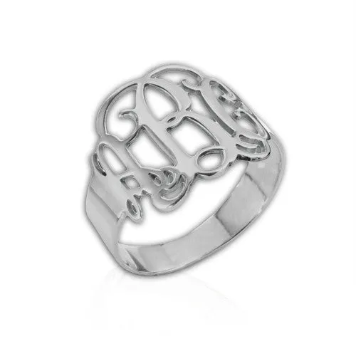 Monogram Signet Ring