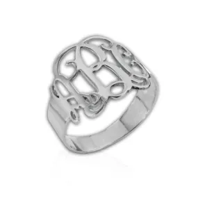 Monogram Signet Ring