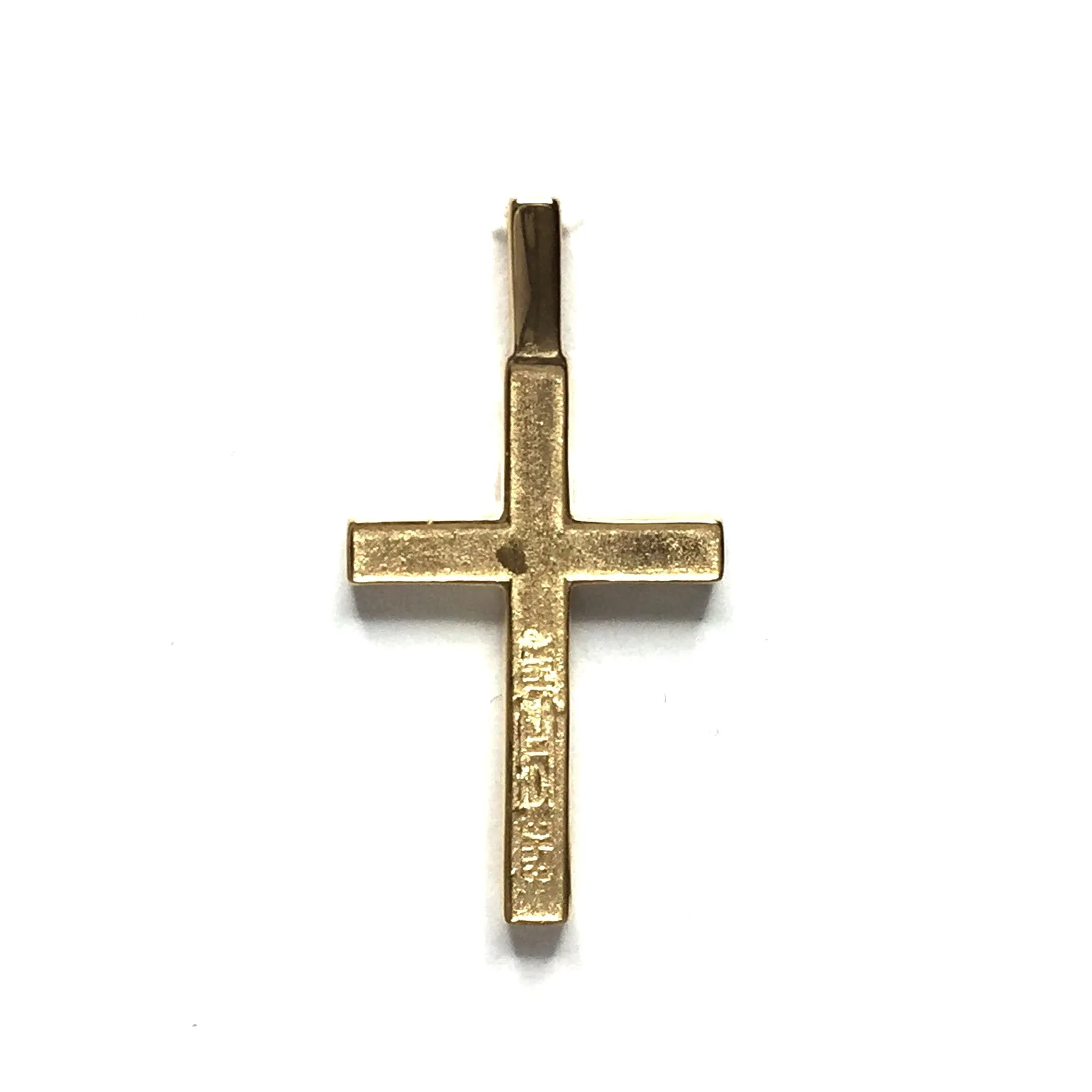 Natural pietersite 4 section inlaid cross pendant