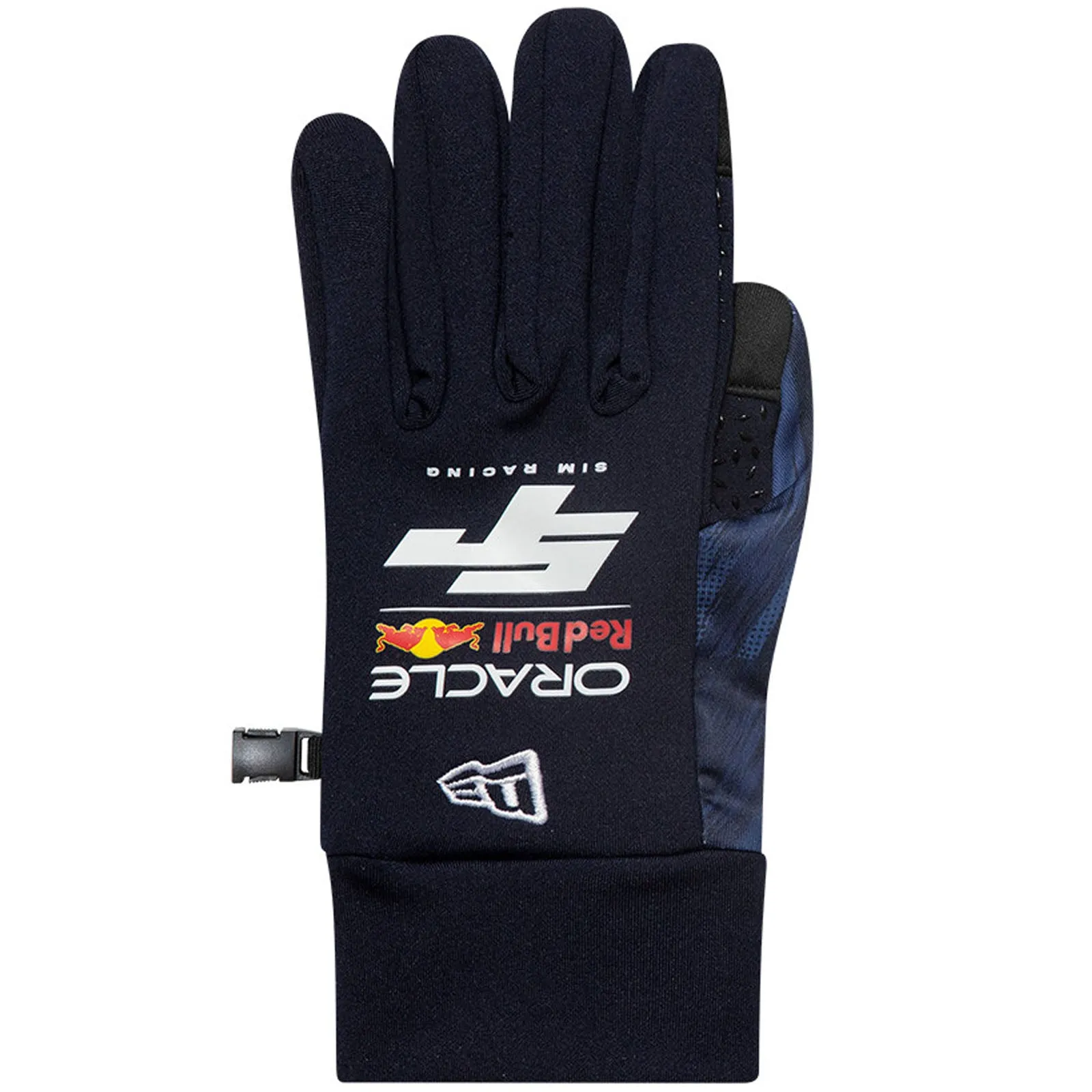 New Era Mens Red Bull Racing Sim E-Touch Gloves - Blue