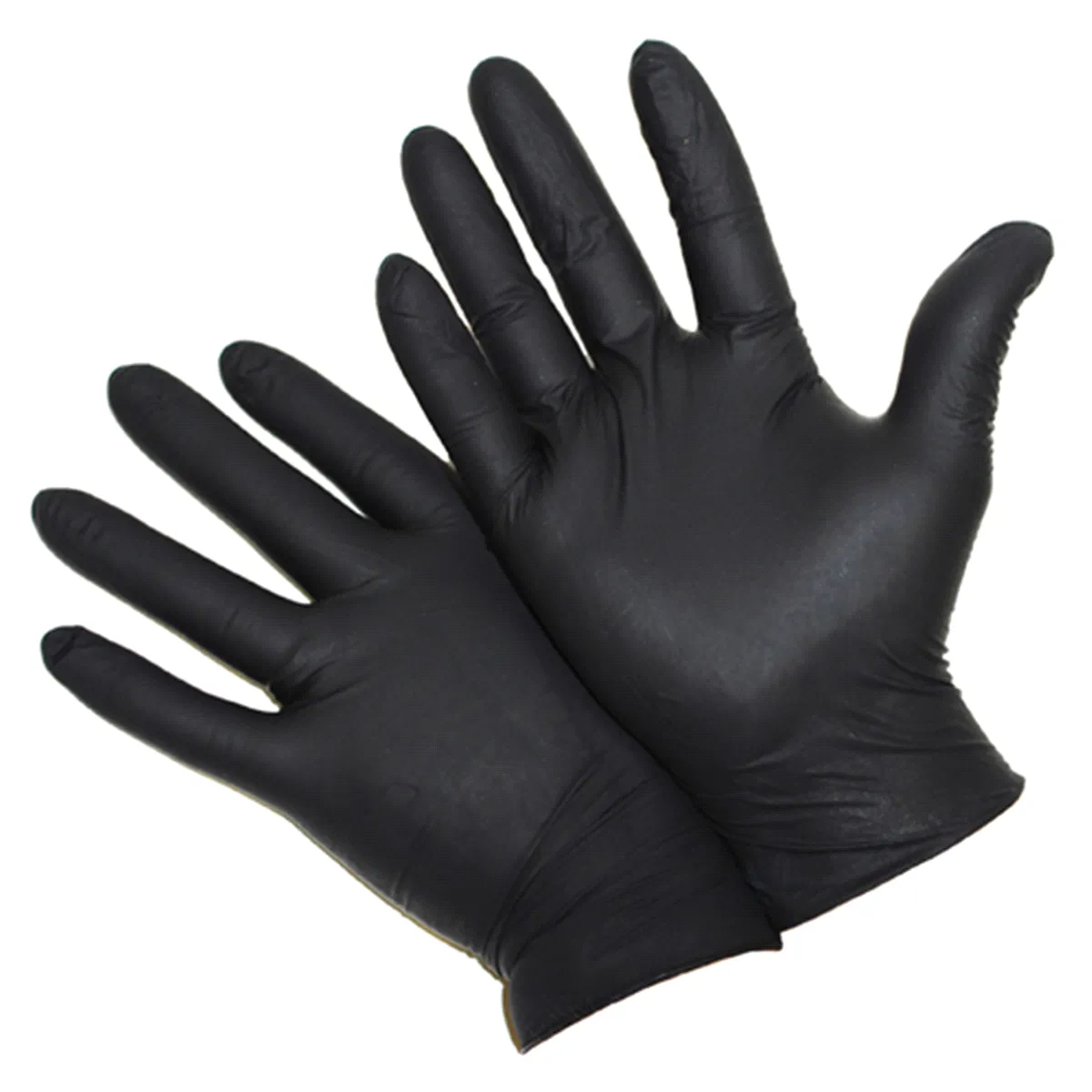 Nitrile Gloves - Box of 100 gloves/box - Powder-free - exam- in Blue or Black Color