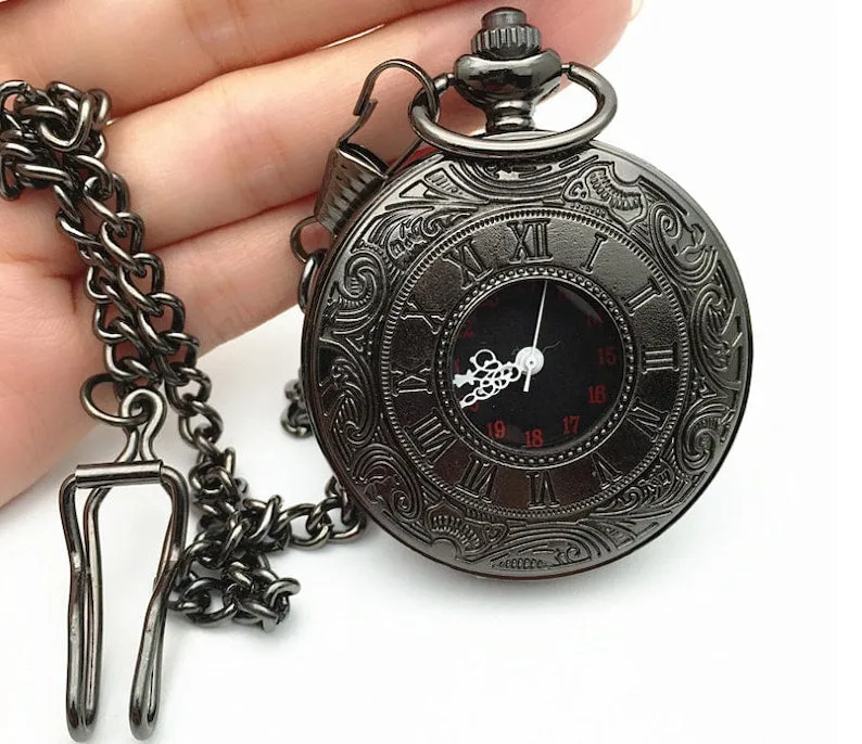 One Strand 14.7 Inch (37.5cm) Pocket Watch Chain Bronze/Copper/Gunmetal Back/Gold