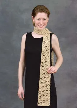 Openwork Scarf Pattern (Crochet)