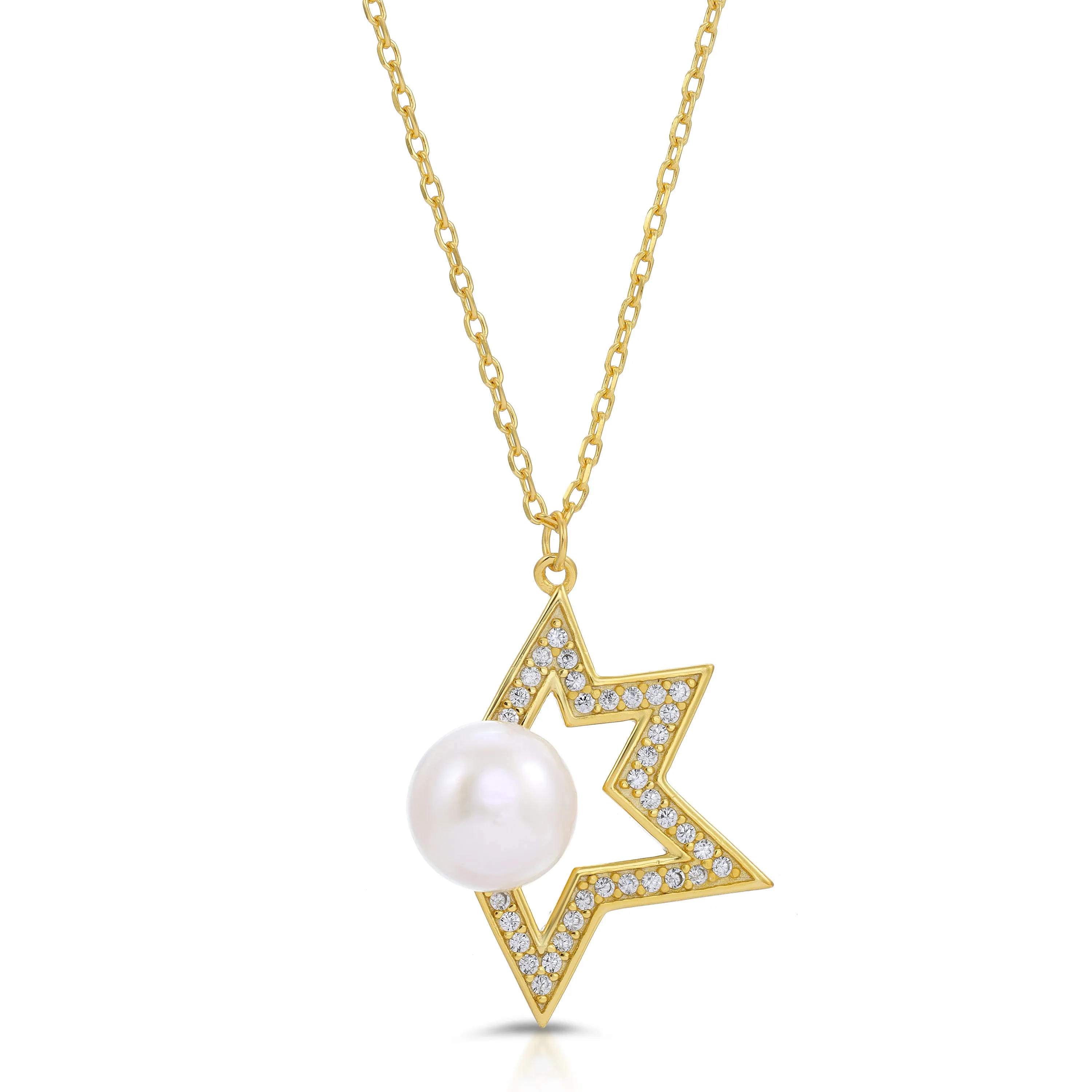 Pearl Star Necklace