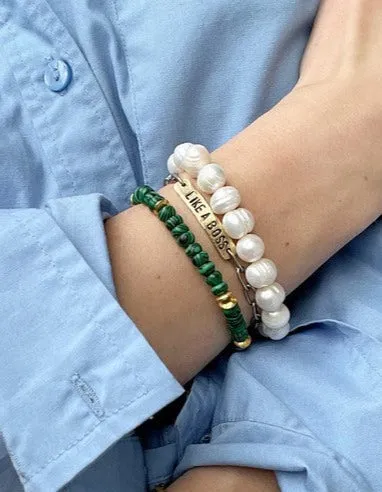 Peggy Custom Stamped Bracelet