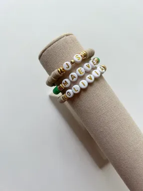Personalized Name/Initials/Team Name Bracelet